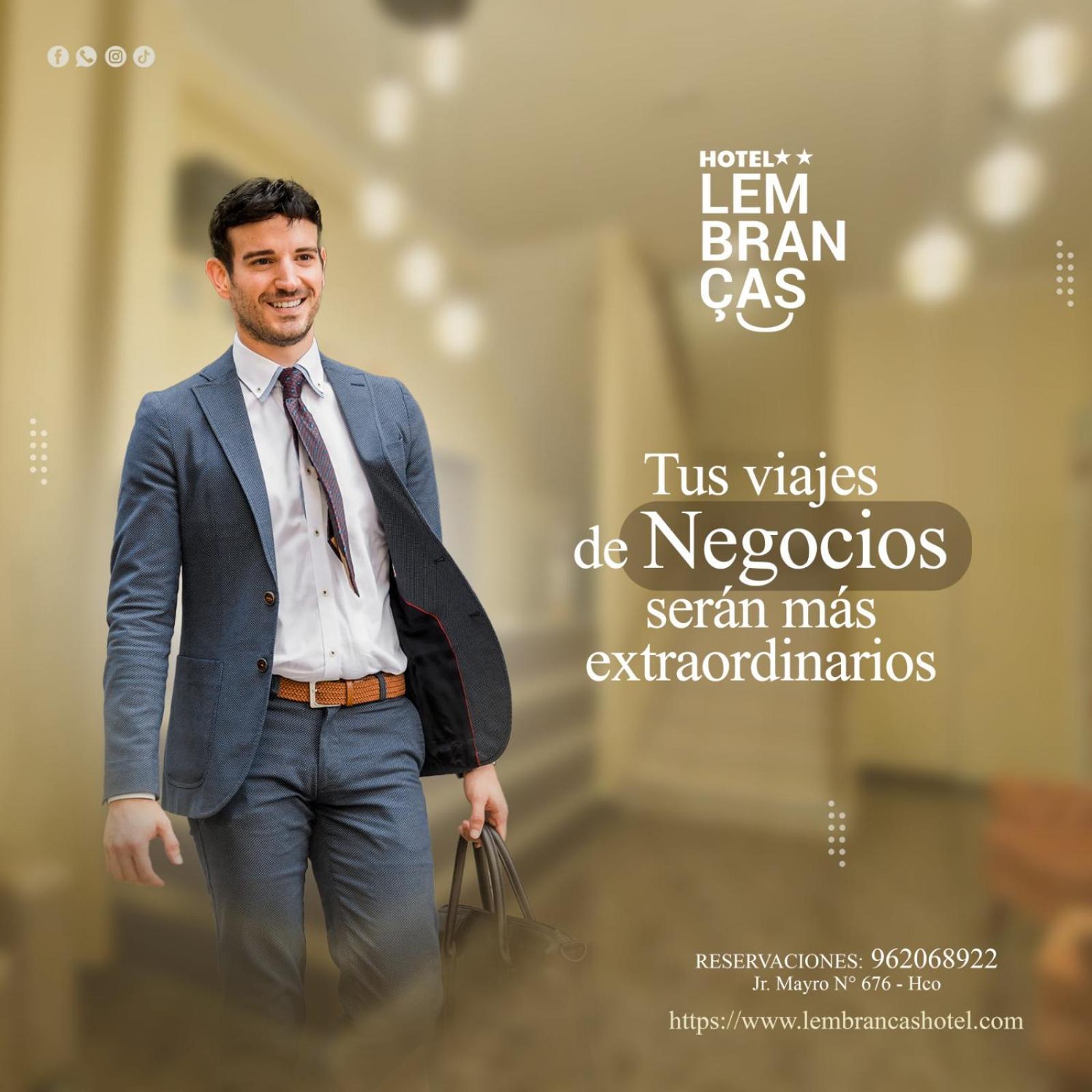 Lembranças Hotel Huánuco Exterior foto